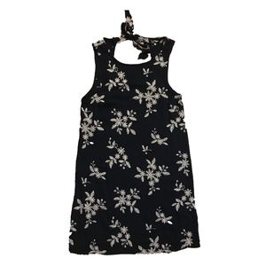 Floral Dress with Back Tie